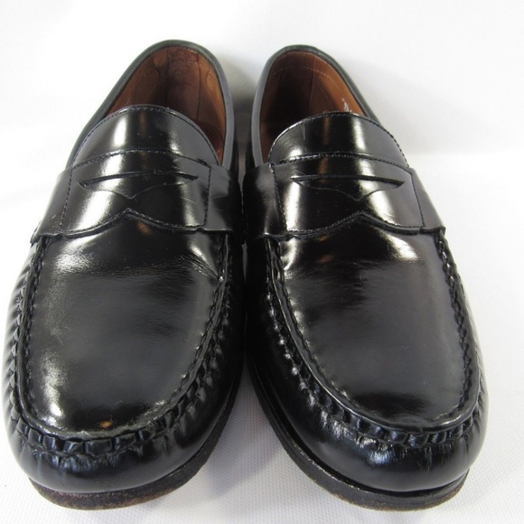 Allen Edmonds Walden Sz 9.5 Black Loafer C3A C13 main image 7